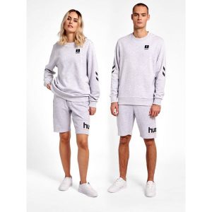 Bluza Hummel Legacy Liam. Szare bluzy Hummel, xs, bez wzorów, z tkaniny, bez kaptura. W wyprzedaży za 180,00 zł.