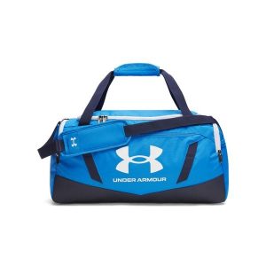 Torba sportowa Under Armour Undeniable 5.0 (S). Niebieskie torby podróżne i sportowe Under Armour, bez wzorów. Za 222,50 zł.