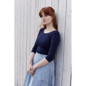 Spódnica Dione Ardea 32 niebieski. Spódnice marki Marie Zélie. W wyprzedaży za 101,10 zł.