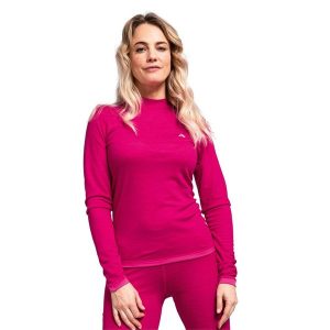 Koszulka termoaktywna damska Schöffel Sport Merino. Czerwone koszule nocne Schöffel, bez wzorów, bez ramiączek. Za 499,99 zł.