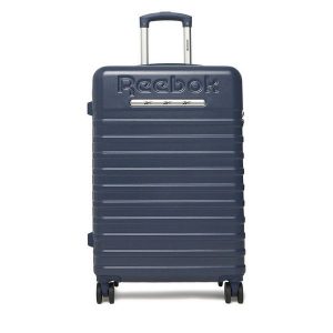Walizka średnia Reebok. Niebieskie walizki Reebok, bez wzorów, średnie. Za 319,99 zł.