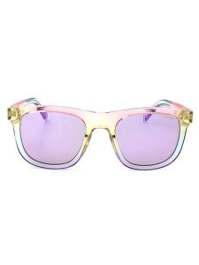Levi's Okulary przeciwsłoneczne unisex w kolorze fioletowym ze wzorem rozmiar: 53. Różowe okulary przeciwsłoneczne Levi's®. Za 159,95 zł.
