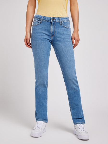 DAMSKIE SPODNIE LEE ELLY MID CONVERSATION 112346309. Jeansy Lee, bez wzorów, z jeansu. Za 209,99 zł.