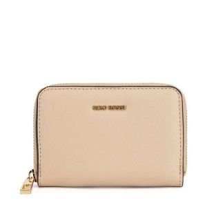 Portfel GINO ROSSI. Brązowe portfele Gino Rossi, bez wzorów. Za 79,99 zł.