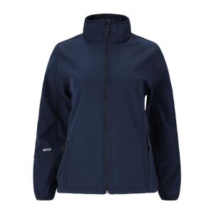 Softshell damski Whistler Covina. Brązowe kurtki WHISTLER, bez wzorów, z softshellu, bez kaptura. Za 199,99 zł.