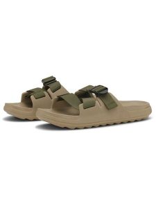 Ilse Jacobsen Klapki w kolorze khaki rozmiar: 40/41. Brązowe klapki Ilse Jacobsen, bez wzorów, z otwartym noskiem, bez obcasa. Za 55,95 zł.