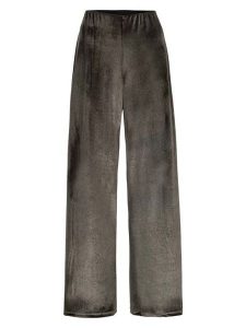 Herrlicher Spodnie w kolorze ciemnobrązowym rozmiar: M. Brązowe spodnie z wysokim stanem Herrlicher, bez wzorów, z materiału, z podwyższonym stanem. Za 165,99 zł.