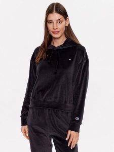Champion Bluza 116256 Czarny Regular Fit. Czarne bluzy Champion, s, bez wzorów, z bawełny, bez kaptura. Za 379,99 zł.