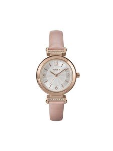 Timex Zegarek Main Street TW2W96300 Różowe złoto. Czerwone, analogowe zegarki Timex. Za 309,99 zł.