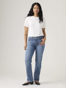 Levi's Dżinsy "314" - Regular fit - w kolorze niebieskim rozmiar: W28/L30. Niebieskie jeansy Levi's®, z aplikacjami. Za 221,67 zł.