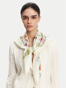 Furla Chusta Tortona Carre WT00021 BX3853 TRU00 Brązowy. Brązowe apaszki i chusty Furla, bez wzorów, z jedwabiu. Za 599,99 zł.