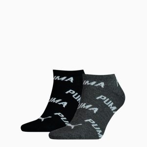 Skarpety unisex Puma BWT SNEAKER 2-PACK. Czarne skarpetki Puma, bez wzorów. Za 32,99 zł.
