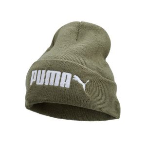 Puma Czapka Ess 02288704. Zielone czapki Puma, bez wzorów, sportowe. Za 46,99 zł.
