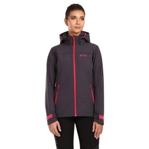Damska kurtka softshell Kilpi RAVIA-W. Szare kurtki Kilpi, s, bez wzorów, z softshellu, bez kaptura. Za 318,77 zł.