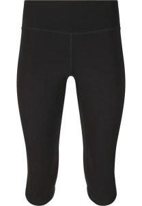Damskie legginsy 3/4 Athlecia Franz V3. Czarne legginsy Athlecia, bez wzorów, z materiału. Za 184,00 zł.