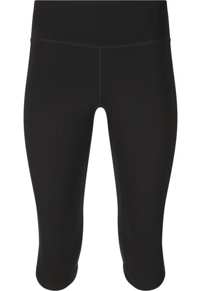 Damskie legginsy 3/4 Athlecia Franz V3. Czarne legginsy Athlecia, bez wzorów, z materiału. Za 184,00 zł.