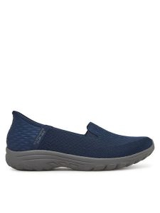 Skechers Półbuty Reggae Fest 2.0 - Guiding 158698/NVY Granatowy. Niebieskie półbuty Skechers, bez wzorów, z materiału, bez obcasa, na płaskiej podeszwie, bez zapięcia. Za 319,99 zł.
