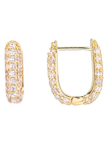 U.S. Polo Assn. Pozłacane kolczyki z kryształami rozmiar: onesize. Żółte kolczyki U.S. Polo Assn., z kryształem, pozłacane. Za 95,99 zł.