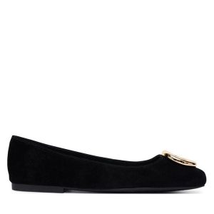 Baleriny MICHAEL Michael Kors. Czarne balerinki MICHAEL Michael Kors, bez wzorów, bez obcasa, bez zapięcia. Za 499,99 zł.