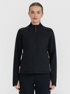 4F Kurtka trekkingowa z wypełnieniem Primaloft ThermoPlume damska - czarna XS. Czarne kurtki 4f, xs, bez wzorów, bez kaptura. Za 299,99 zł.