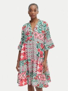 Iconique Sukienka letnia Morena IC26-094 Kolorowy Relaxed Fit. Kombinezony Iconique, na lato, xl, bez wzorów, z syntetyku, bez kołnierzyka, bez ramiączek. Za 339,99 zł.