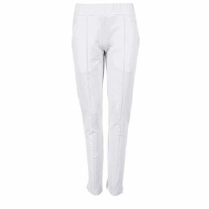 Damskie spodnie dresowe Reece Australia Cleve Stretch Fit. Białe spodnie dresowe REECE, bez wzorów, z dresówki. Za 227,50 zł.