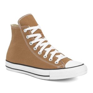 Trampki Converse Chuck Taylor All Star Hi. Żółte buty sportowe Converse, bez wzorów, bez zapięcia. Za 219,99 zł.