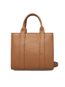 KARL LAGERFELD Torebka A4W30266 Brązowy. Brązowe torebki klasyczne KARL LAGERFELD, bez wzorów, ze skóry, bez dodatków. Za 519,99 zł.