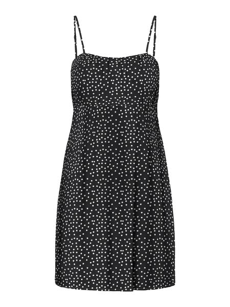 ONLY Sukienka w kolorze czarnym rozmiar: XL. Czarne sukienki ONLY, na co dzień, xl, bez wzorów, z wiskozy, bez kołnierzyka, bez ramiączek, mini, proste. Za 77,95 zł.