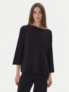 Kontatto Sweter 3M0801C Czarny Regular Fit. Czarne swetry klasyczne Kontatto, m, z syntetyku, bez kołnierzyka. Za 269,99 zł.