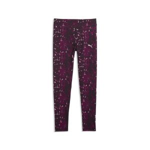 Młodzieżowe legginsy Train All Day Essentials z nadrukiem PUMA. Czerwona legginsy Puma, bez wzorów, z dżerseju. Za 129,00 zł.