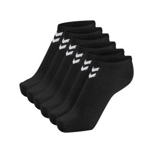 Skarpetki Hummel hmlCHEVRON 6-PACK ANKLE SOCKS uniwersalne. Czarne skarpetki Hummel, bez wzorów. Za 77,00 zł.