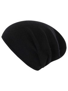Zwillingsherz Kaszmirowa czapka beanie w kolorze czarnym rozmiar: onesize. Czarne czapki Zwillingsherz, bez wzorów, z kaszmiru. Za 140,53 zł.