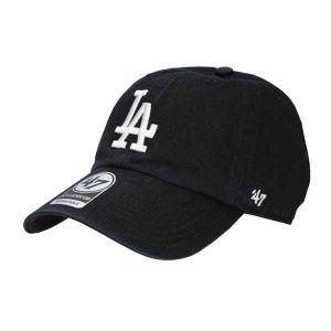 Czapka Z Daszkiem Clean Up MLB New York Yankees. Czarne czapki 47 Brand, bez wzorów. Za 145,99 zł.