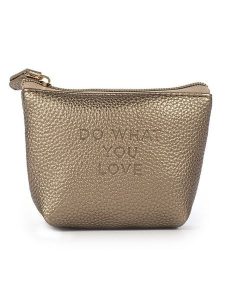 Tri-Coastal Design Portmonetka w kolorze złotym - 13 x 9 x 4,5 cm rozmiar: onesize. Żółte portfele Tri-Coastal Design, bez wzorów, z materiału. Za 19,95 zł.