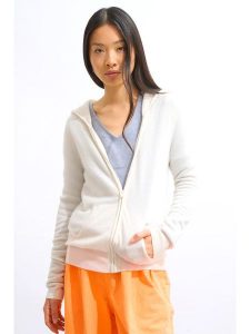 AUTHENTIC CASHMERE Kaszmirowy kardigan "Colombis" w kolorze białym rozmiar: L. Białe kardigany AUTHENTIC CASHMERE, z kaszmiru. Za 339,00 zł.