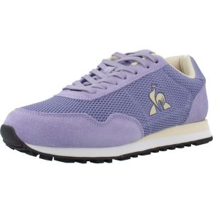 Buty LE COQ SPORTIF ASTRA_2 Fioletowy. Fioletowe buty trekkingowe le coq sportif, ze skóry, bez zapięcia. Za 300,99 zł.