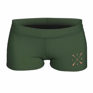 Szorty neoprenowe NANI do sportów wodnych. Zielone szorty HIKO, bez wzorów, z neoprenu, sportowe. Za 202,13 zł.