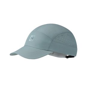 Czapka do biegania Buff Speed Cap. Niebieskie czapki Buff, bez wzorów, z materiału. Za 137,49 zł.