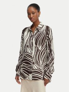 Guess Koszula W6GH52 W1975 Kolorowy Regular Fit. Koszule Guess, xxl, z aplikacjami, z wiskozy, bez kołnierzyka, bez ramiączek. Za 394,99 zł.