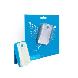 Klips do paska Bluetens Classic. Niebieskie paski BLUETENS, bez wzorów. Za 43,53 zł.