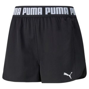 Spodenki fitness damskie PUMA Train Puma Strong Woven. Białe spodenki sportowe Puma, xs, bez wzorów, na fitness i siłownię. W wyprzedaży za 116,40 zł.