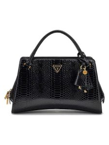 Guess Torebka "Annita" w kolorze czarnym - 32 x 21 x 11 cm rozmiar: onesize. Czarne torebki klasyczne Guess, z aplikacjami, z materiału, przez ramię, bez dodatków. Za 448,99 zł.