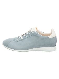 Think! Skórzane sneakersy w kolorze błękitnym rozmiar: 39. Niebieskie trampki Think, bez wzorów, bez zapięcia. Za 249,95 zł.