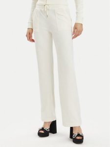 Juicy Couture Spodnie dresowe Del Ray JCAP180G Écru Regular Fit. Spodnie dresowe Juicy Couture, l, bez wzorów, z dresówki. Za 419,99 zł.