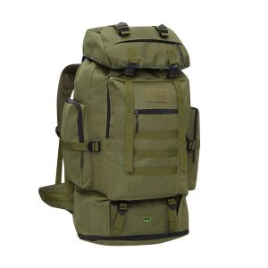 Plecak turystyczny NILS CAMP NC1785 Magnum 100L z wentylacją i pasem biodrowym. Czarne plecaki NILS CAMP. Za 109,00 zł.