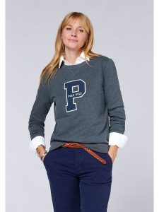 Polo Sylt Bluza w kolorze szarym rozmiar: XL. Szare bluzy Polo Sylt, xl, bez wzorów, z bawełny, bez kaptura. Za 100,99 zł.