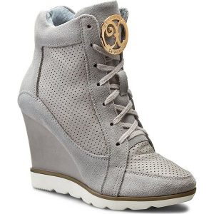 Sneakersy ROBERTO - 419/D Sz. Lico/Sz. Welur. Botki marki Roberto. W wyprzedaży za 229,00 zł.