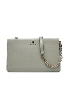 Furla Torebka WE00528 ARE000 3291S Szary. Szare torebki klasyczne Furla, bez wzorów, ze skóry, bez dodatków. Za 669,99 zł.