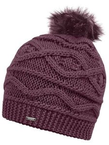 Dare 2b Czapka beanie "Remind II" w kolorze ciemnofioletowym rozmiar: onesize. Różowe czapki Dare 2b, bez wzorów, z materiału. Za 78,28 zł.